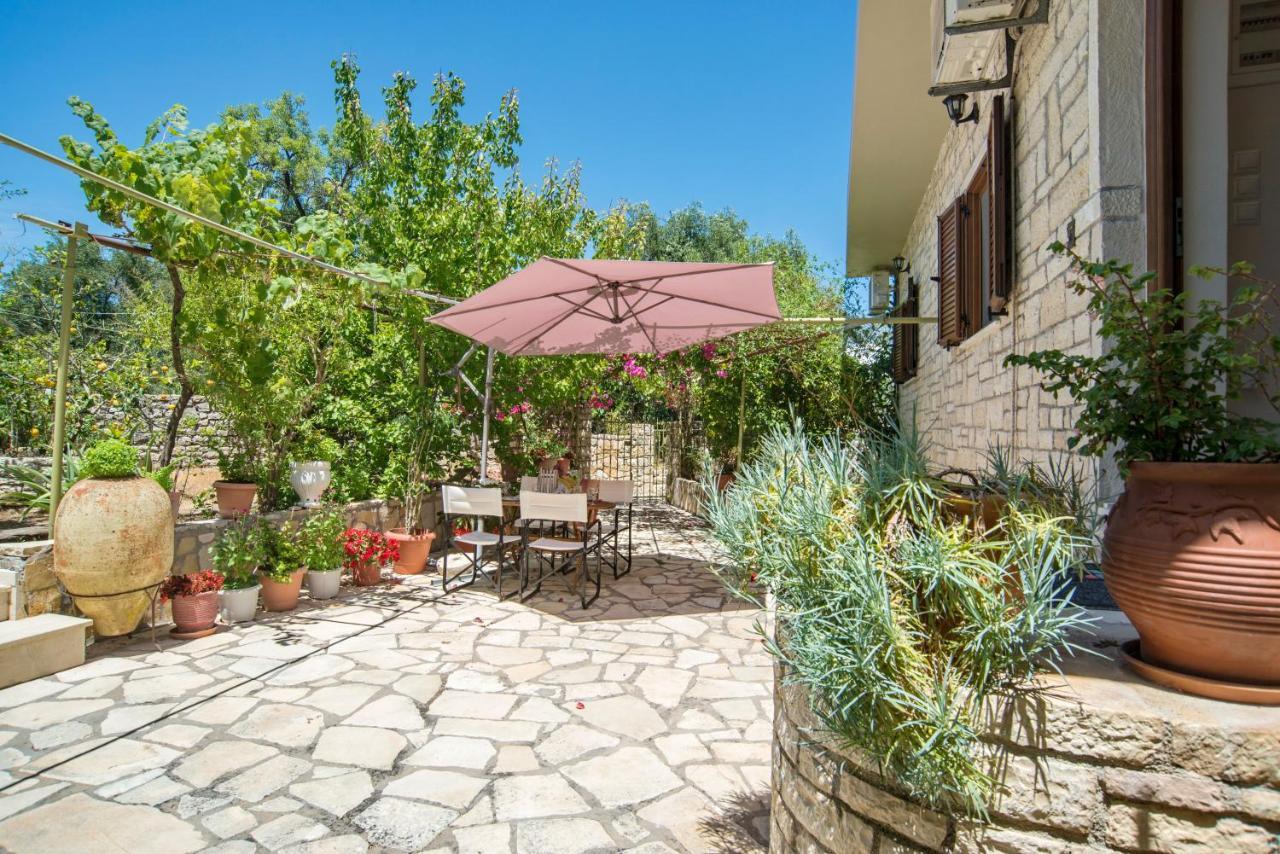 Villa Kiki Paxos Ozias Gáiosz Kültér fotó